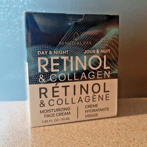 Remedial Pax Day & Night Retinol Collagen Moisturizer Face Cream 1.85oz.